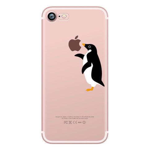 ciciber Phone Cases Cute Animals Spoof Crocodile Cat Panda Penguin Sof – thecutiemart ciciber Phone Cases Cute Animals Spoof Crocodile Cat Panda Penguin Sof – thecutiemart